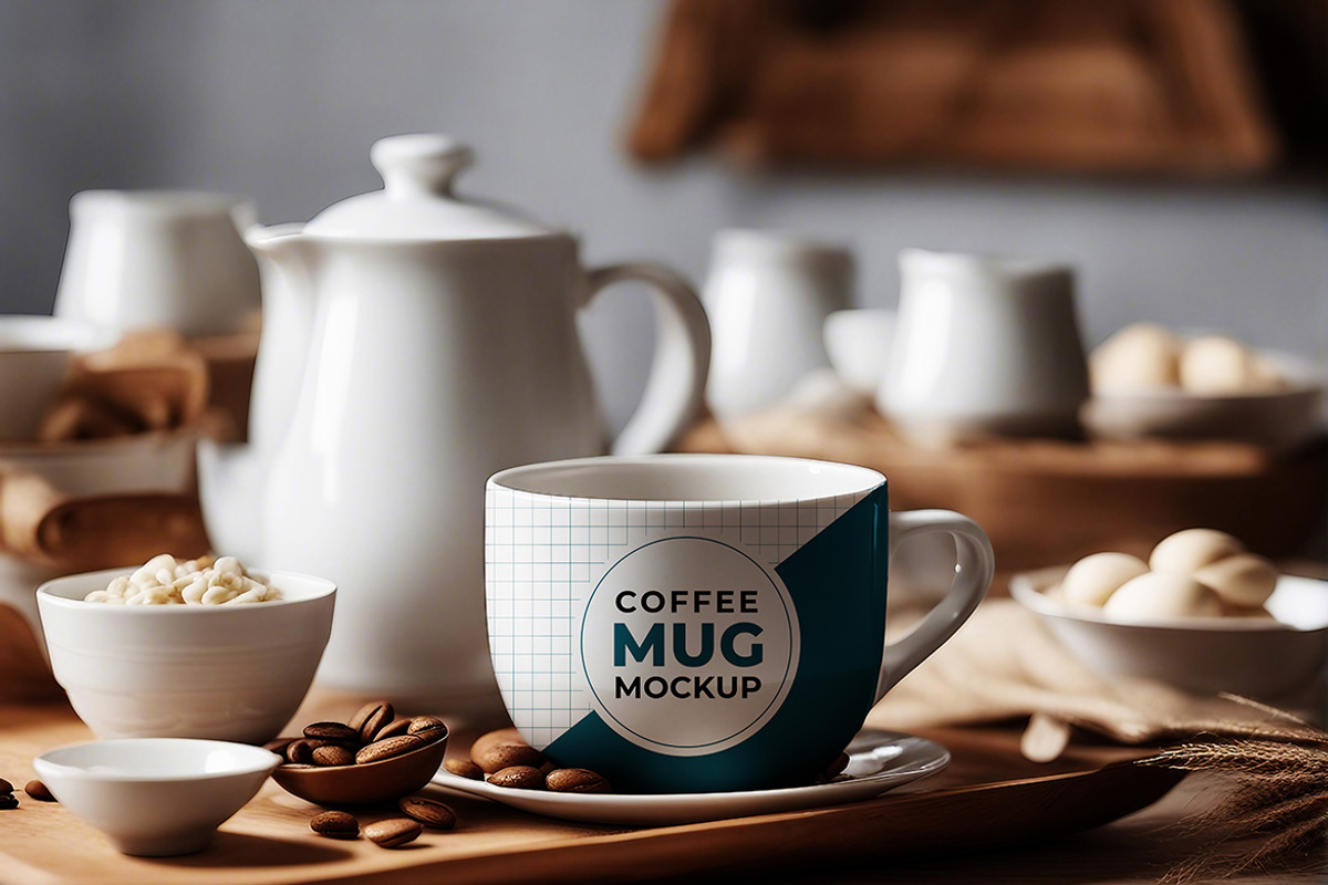 Coffee Mug Mockup, a Cups & Container Mockup by 3djagan (Photo 2 of 4)