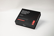 Square box packaging mockup set, a Packaging Mockup by Assyat (Thumbnail 3 of 6)