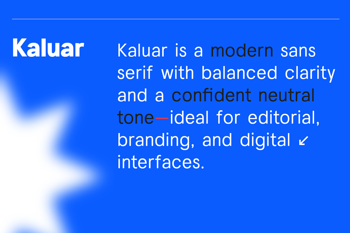 Kaluar Family | Intro 60% OFF, a Sans Serif Font by Lettertype Studio (Photo 9 of 13)