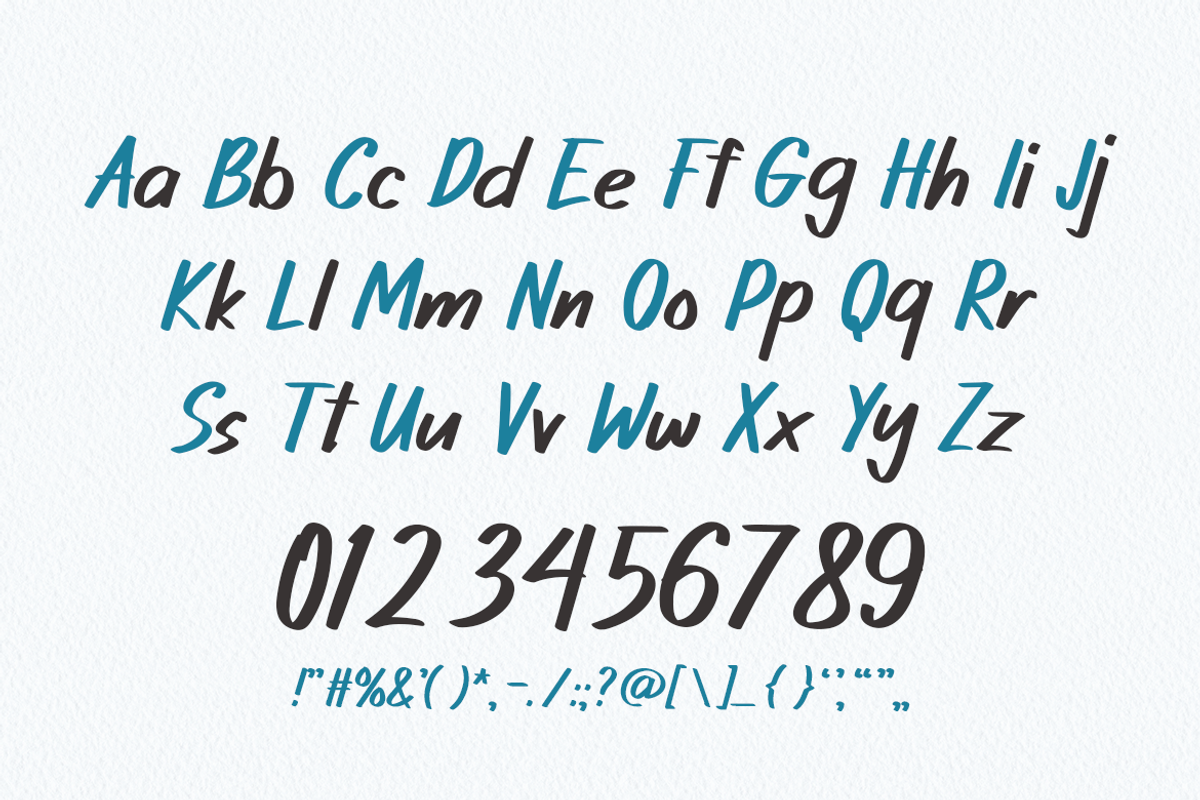 Ujung Senja, a Sans Serif Font by Pinisi ART (Photo 2 of 10)
