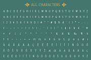 Kroine Blur, a Serif Font by Craft Supply Co. (Thumbnail 8 of 8)