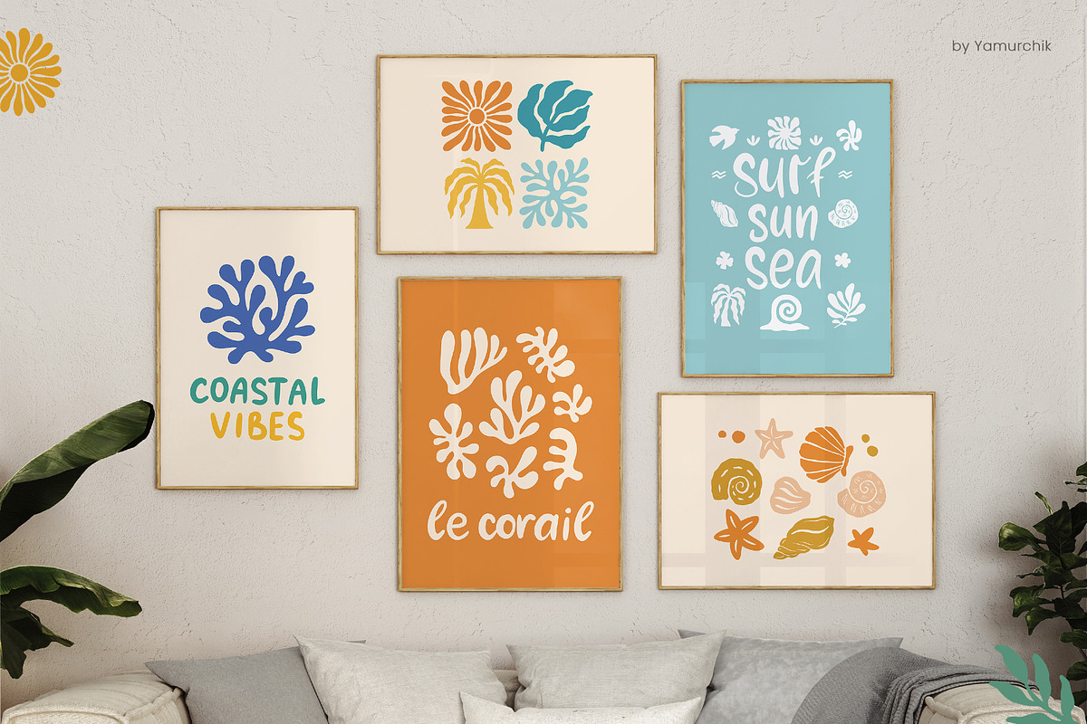 Boho Coastal Charm Summer Collection, an Object Graphic by Yamurchik (Photo 5 of 14)