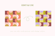 Seamless Geometric Patterns, a Pattern Graphic by Léo Alexandre (Thumbnail 21 of 22)