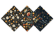 Seamless Gothic Spring Pattern, a Pattern Graphic by Canvas Craft (Thumbnail 4 of 4)