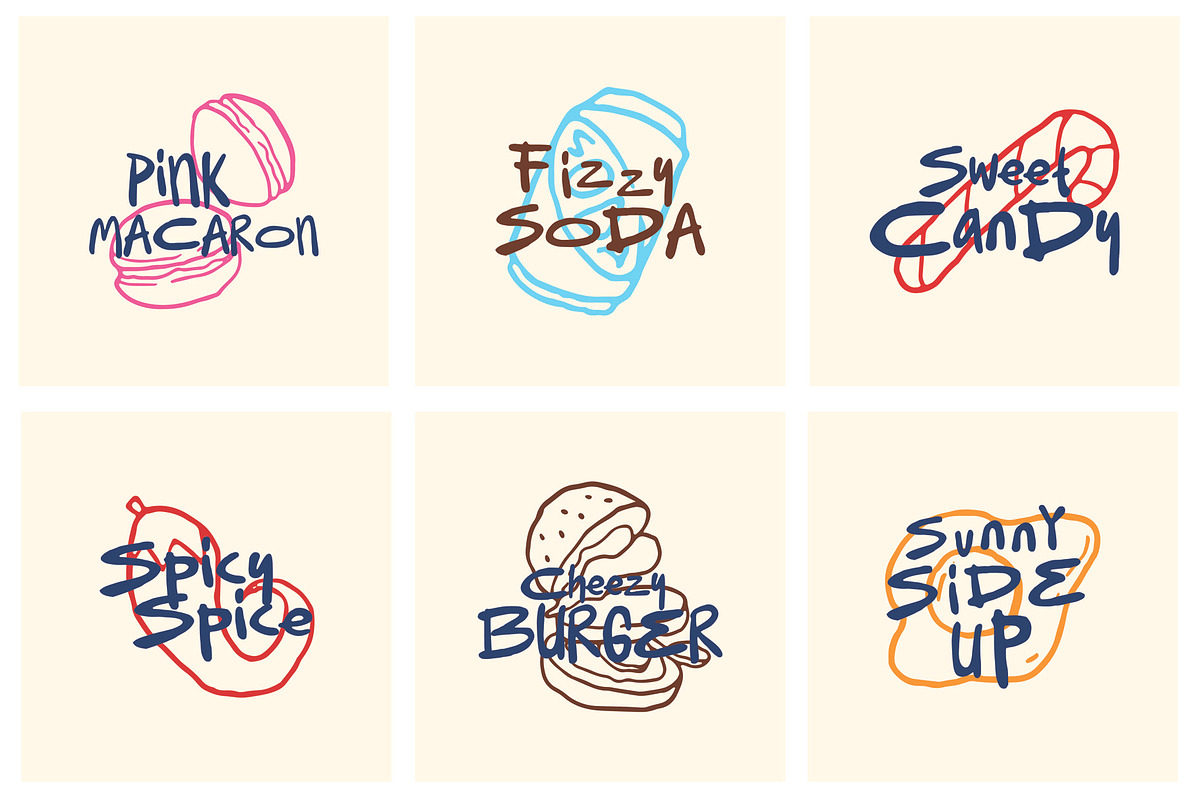 Food Doodle Hand Drawn Icon | FOODLE, an Icon by Randomtypesht (Photo 7 of 8)
