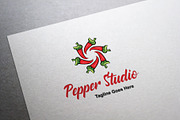 Pepper Studio Logo, a Branding & Logo Template by MotionMount (Thumbnail 5 of 5)