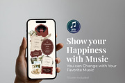 Vintage Burgundy Wedding Website, a Landing Page Template by Everyday Perfection (Thumbnail 8 of 13)