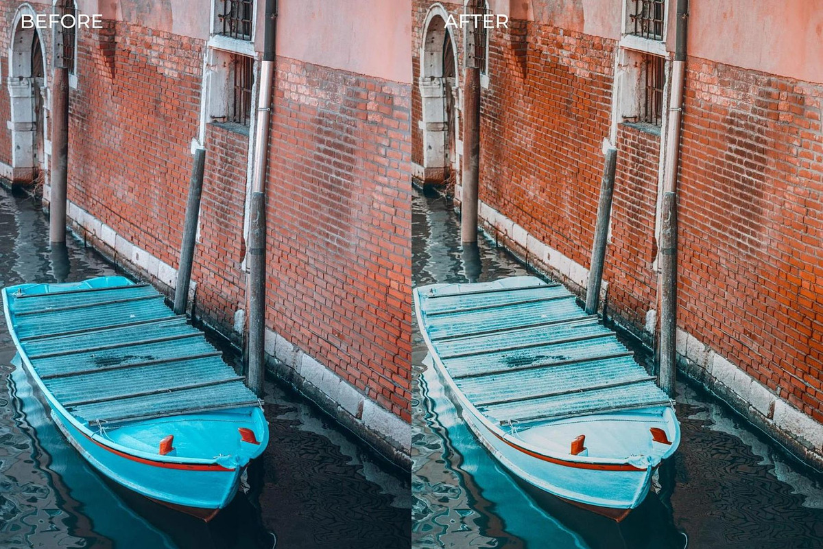5 VENICE LIGHTROOM PRESETS, an Action Add-On by Emma Kate Creative (Photo 6 of 10)