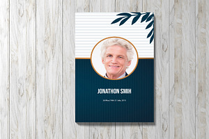 Funeral Program Template - V1060