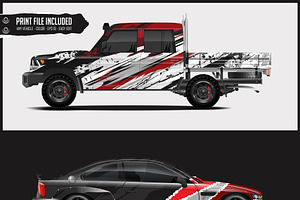 Racing Car Wrap Design,