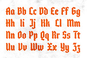 Coldtwine - Bold Gothic Blackletter, a Blackletter Font by Typia Nesia (Thumbnail 2 of 12)
