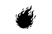 Fire Meteor Comet Silhouette Bundle, an Illustration by Designs_River (Thumbnail 4 of 51)