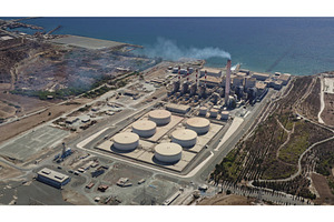 Cyprus: Vasilikos Power Station, an Industrial Photo by Goinyk