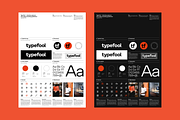 Brand Identity Poster / Stylesheet, a Presentation Template by Typefool's Shop (Thumbnail 3 of 6)