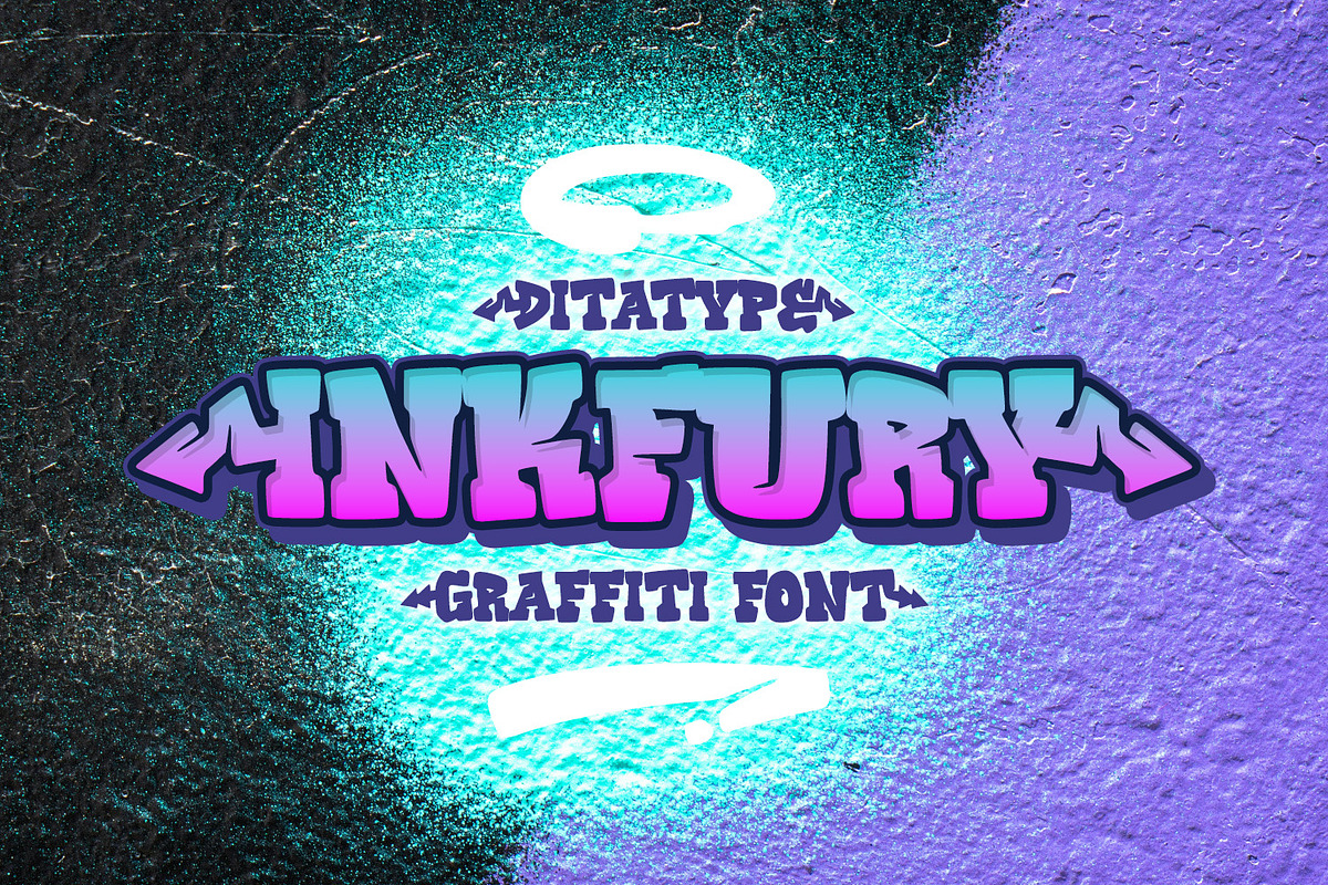 Inkfury, a Symbol Font by Ditatype (Photo 1 of 11)