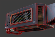 Futuristic Scifi Industry Aircon-PBR, an Object 3D Model by TFE Game Art (Thumbnail 10 of 11)
