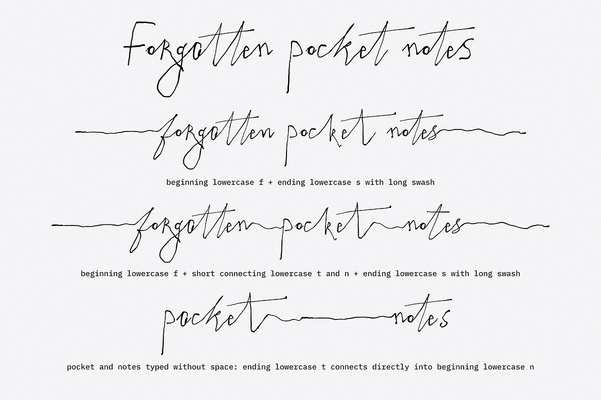 Bergamot // experimental, raw script, a Handwritten Font by PeachCreme (Photo 7 of 15)