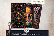 The Painted Bloom Tarot Major Arcana, a Decorative Illustration by ThatsDesignArt (Thumbnail 11 of 11)