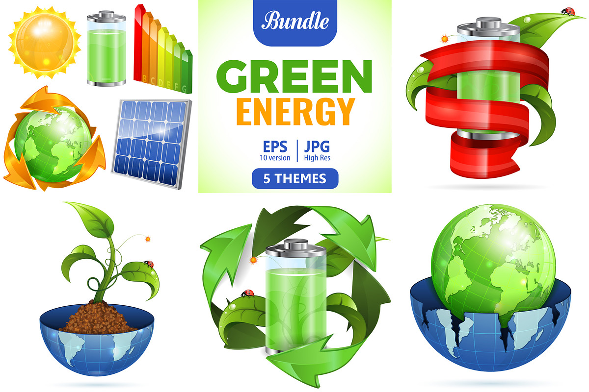 Green Energy Themes, a Healthcare Illustration by TAlex (Photo 1 of 6)