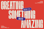 Kirgina - 6 Condensed Font, a Sans Serif Font by Dharmas Foundry (Thumbnail 5 of 15)