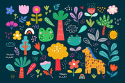 Cute baby animals collection, an Animal Illustration by MoleskoStudio (Thumbnail 18 of 33)