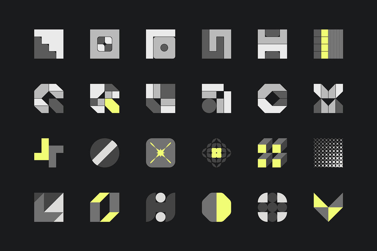 Geometrica - Vol.3 (Big Bundle), an Object Graphic by Léo Alexandre (Photo 8 of 20)