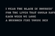Vtg Stencil Bradley 075, a Slab Serif Font by astype fonts (Thumbnail 5 of 7)
