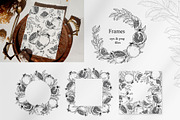 Black & white pomegranates, an Object Graphic by Jeanna Draw (Thumbnail 7 of 8)