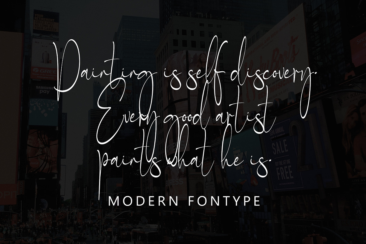 American Hunter, a Handwritten Font by HaKi Studio (Photo 2 of 5)