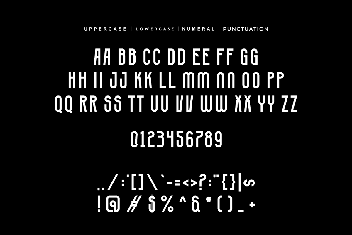 Kigonore - Tall Ligatures Font, a Sans Serif Font by QR Design Studio (Photo 6 of 8)