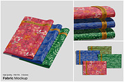 Fabric Mockup, a Merchandise Mockup by Unerispace (Thumbnail 1 of 5)