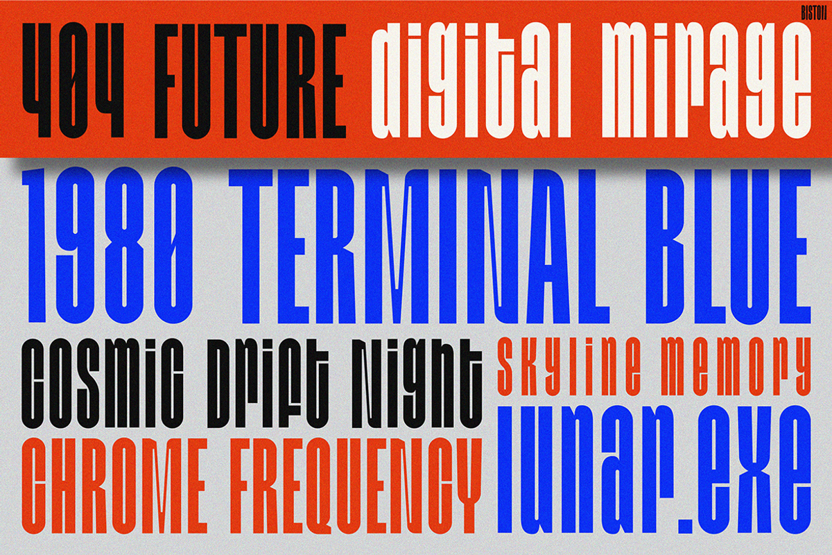 BISTON, a Font by Pinisi ART (Photo 7 of 10)