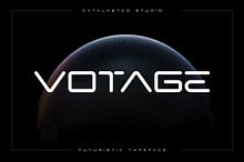 Votage Futuristic Font