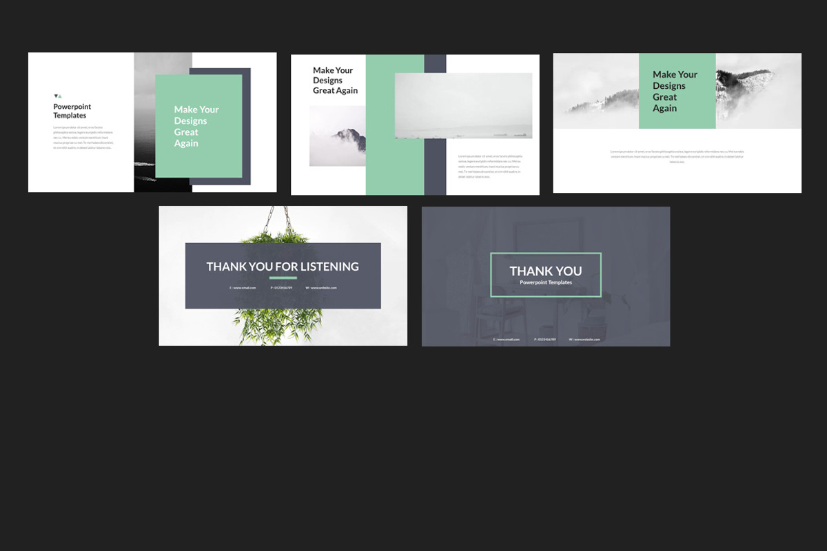 Thita Lookbook Powerpoint Templates, a Presentation Template by Azruca (Photo 13 of 13)