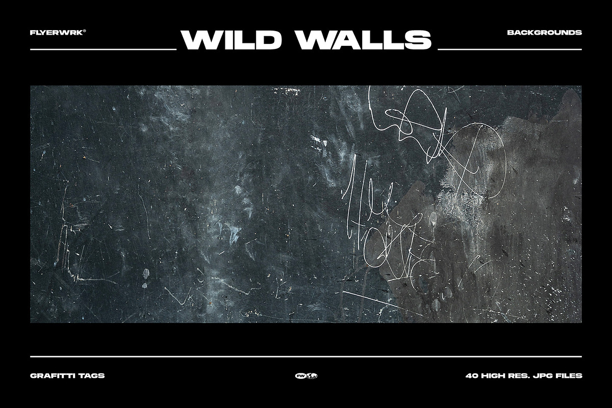 Wild Walls - Urban Backgrounds, a Background Graphic by FLYERWRK (Photo 7 of 8)