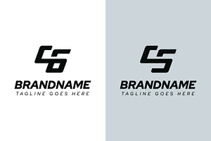 Letters CG CS Dynamic Logo, a Branding & Logo Template by Pray Art Design Studio