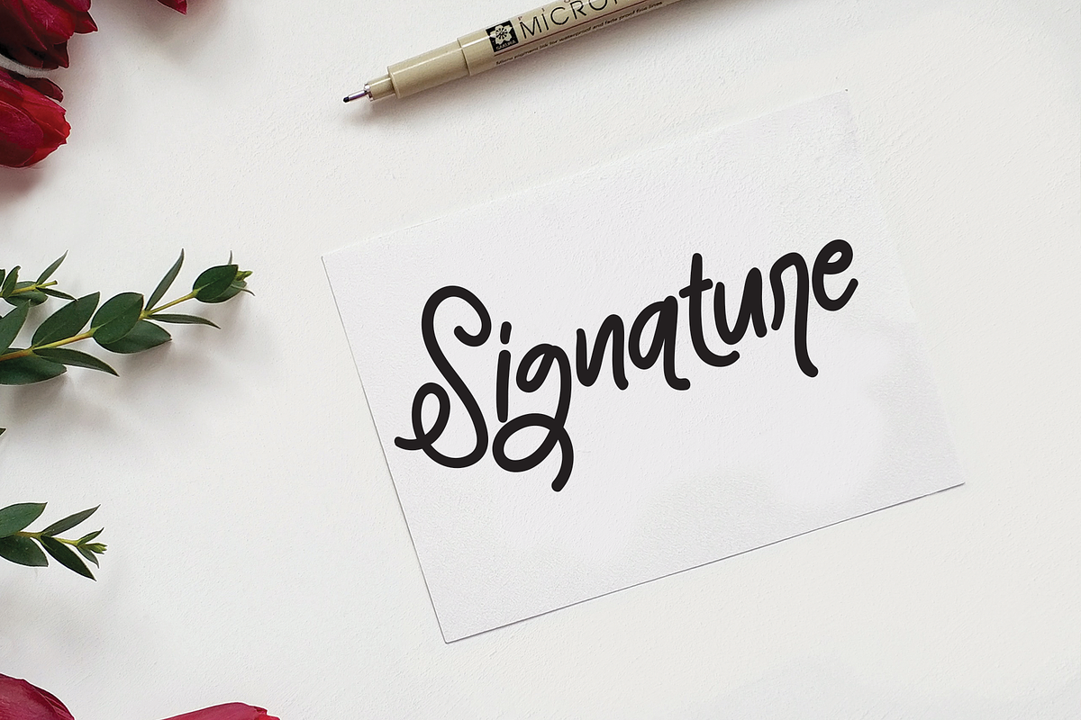Mandala | Script Font, a Script Font by Scratchones (Photo 4 of 6)