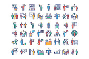 Pictograph Vector Icons, a Solid Icon by Vector Portal (Thumbnail 2 of 6)