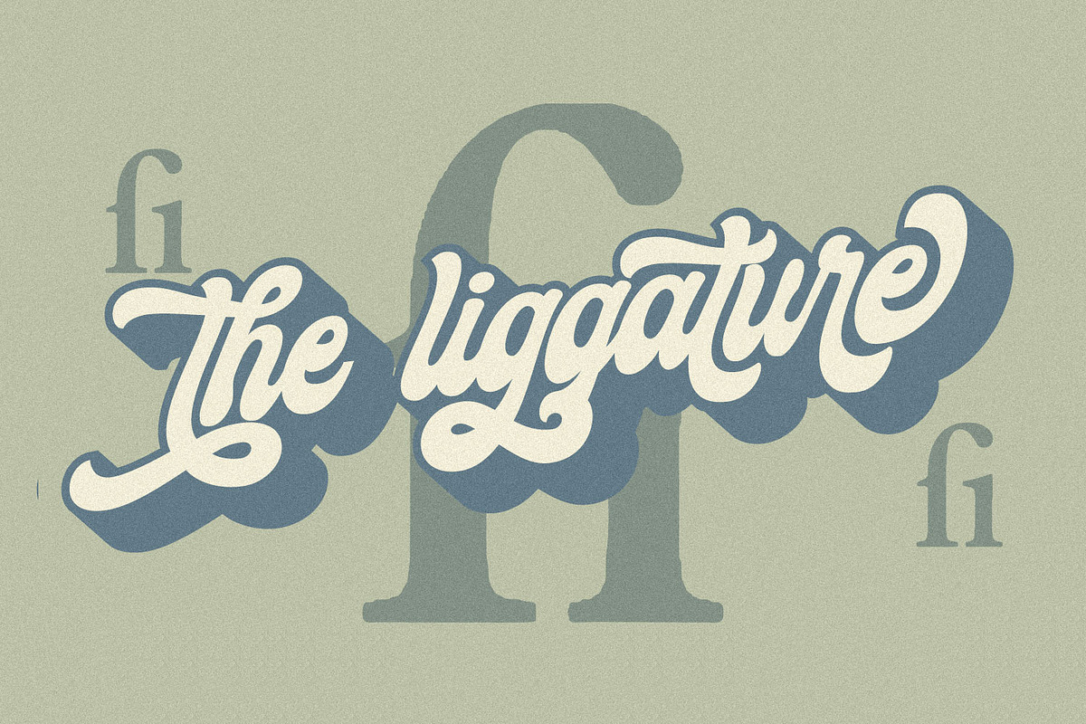 Ginchiest - Retro Bold Script, a Script Font by Ridha-38.lineart (Photo 7 of 14)