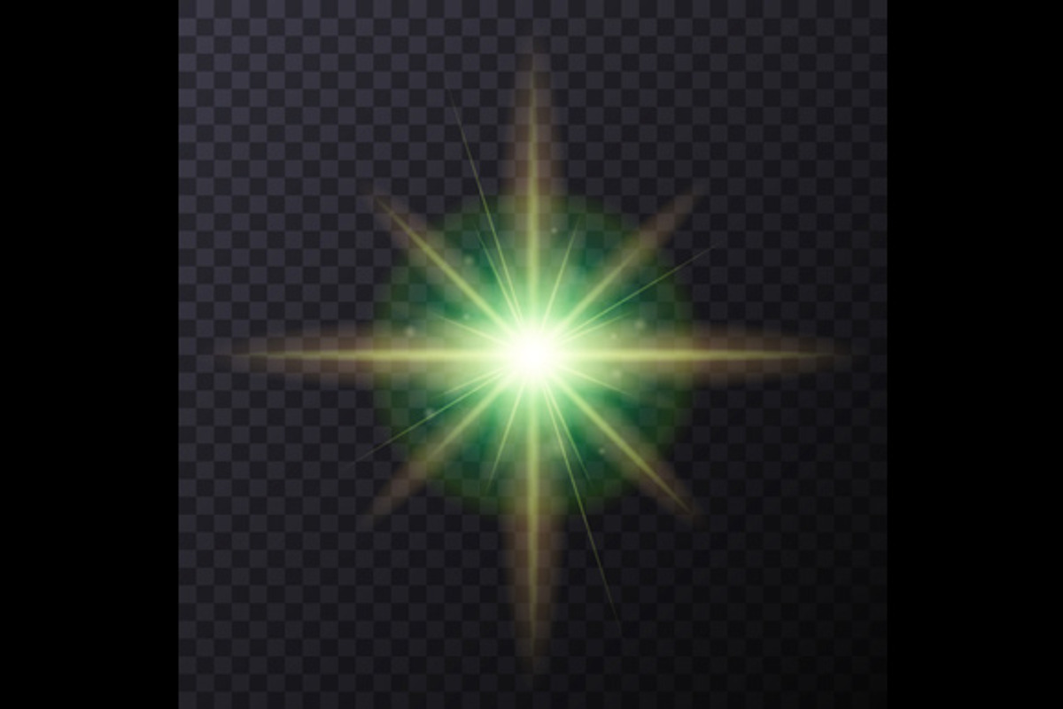 Light Color Glow Flare Stars Set, an Icon by in8finity (Photo 4 of 5)