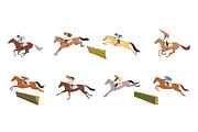 Steeplechase, an Animal Illustration by Naurider (Thumbnail 2 of 4)
