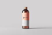 Amber Bottle Mockup, a Product Mockup by pmvch (Thumbnail 1 of 10)