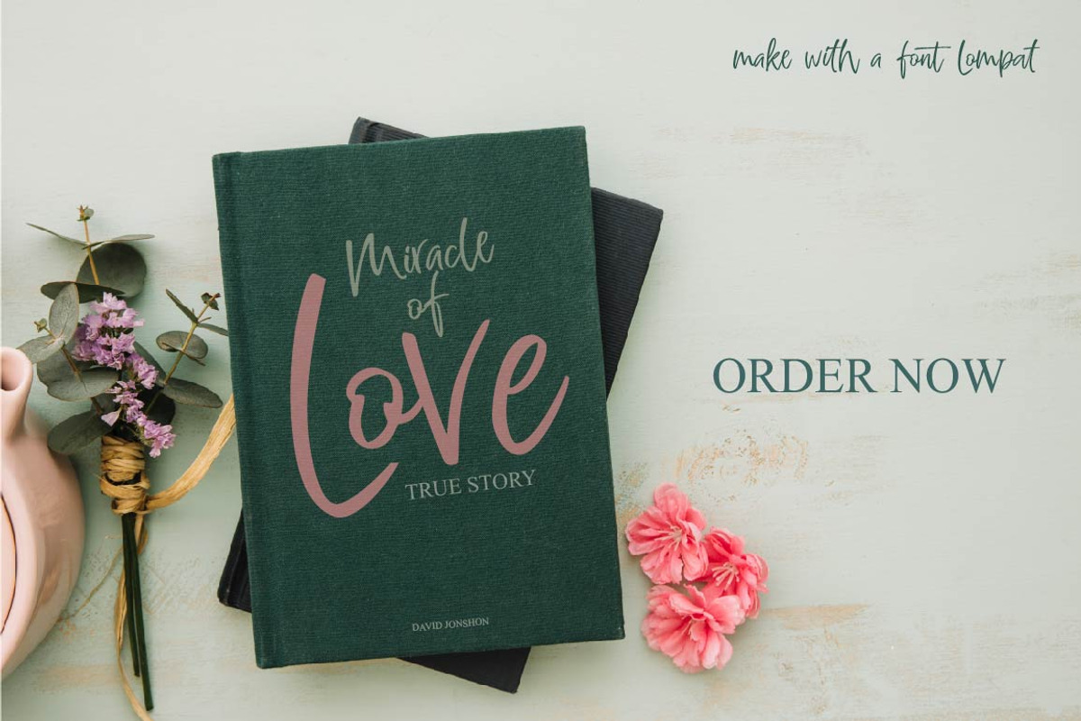 Lompat - Luxury Handlettered Font preview 5