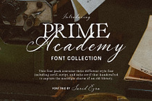 Prime Academy - Vintage Font Trio