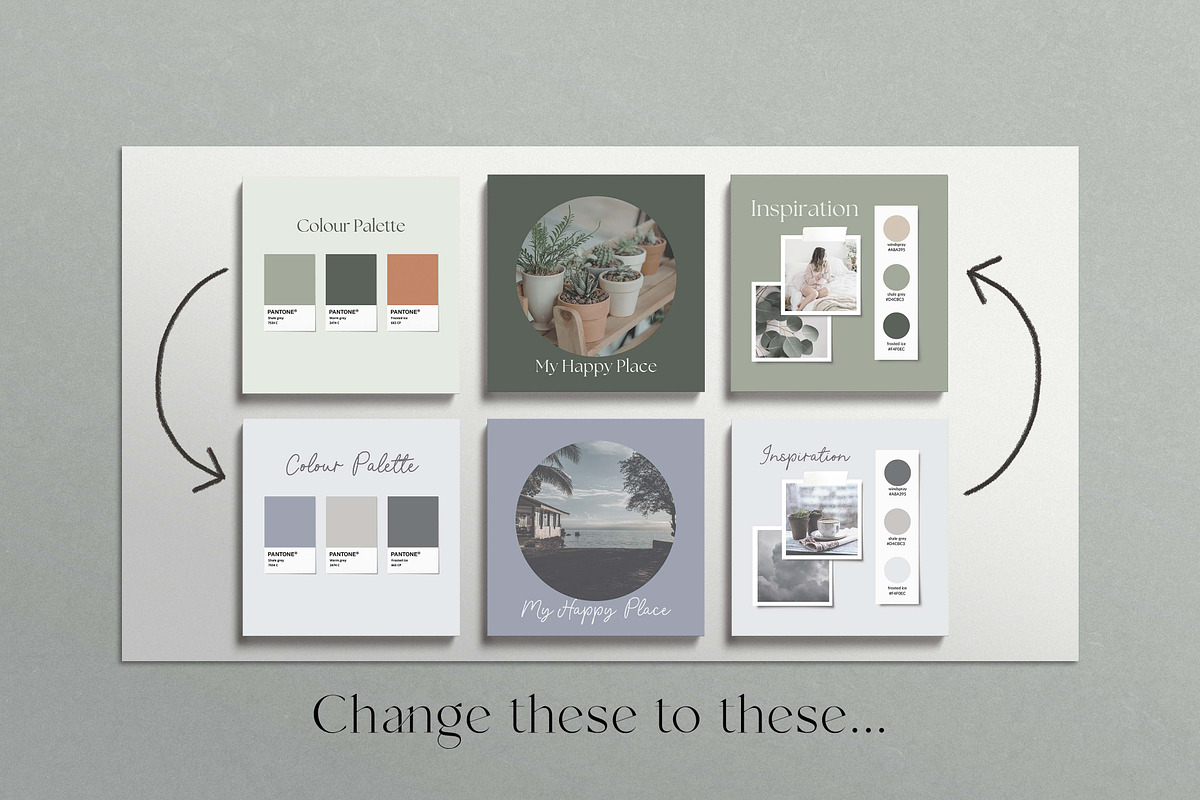 Health Coach Instagram Templates, a Templates & Theme by Miri Campbell (Photo 17 of 18)