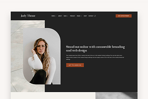 Coaching WordPress Theme Judy