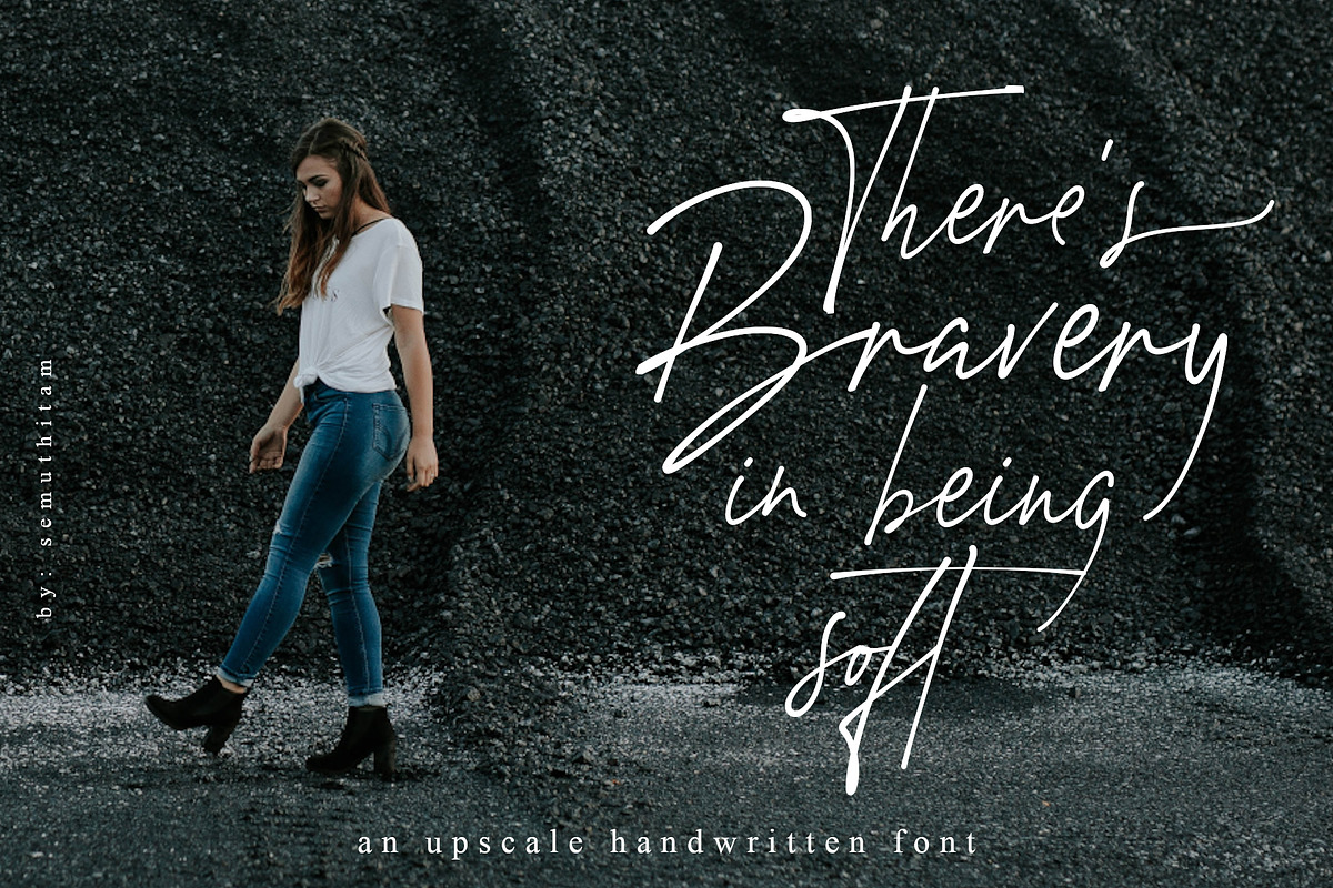 Amstirdam - Handwritten Fonts, a Script Font by SemutHitam Creative (Photo 5 of 11)