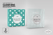 Clear Bag with Cutout Handles Mockup, a Packaging Mockup by INCDesign (Thumbnail 8 of 10)