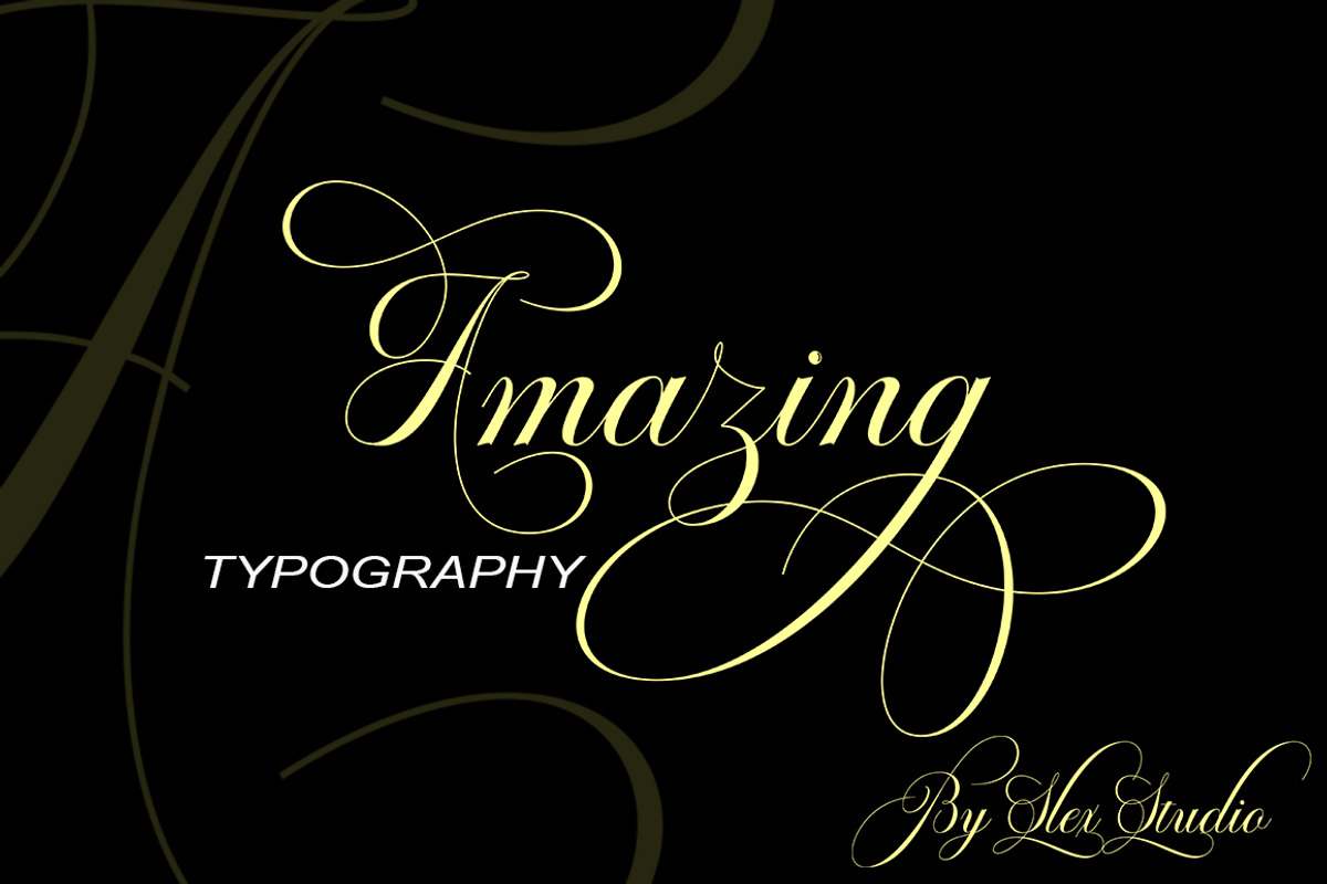 Octagon Calligraphy, a Script Font by Slex Studio (Photo 5 of 8)