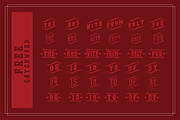 Trio Apriliana, a Script Font by uncurve (Thumbnail 6 of 6)